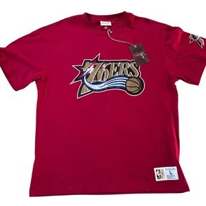 NWT
Mitchell & Ness
Philadelphia 76ers
Red tee
2k Sixers Logo
🔥🔥🔥